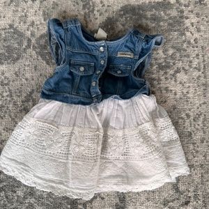 Calvin Klein Baby Girl Western Dress 12M